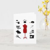 rechte Notizkarte einnähen Karte (Gelbe Blume)