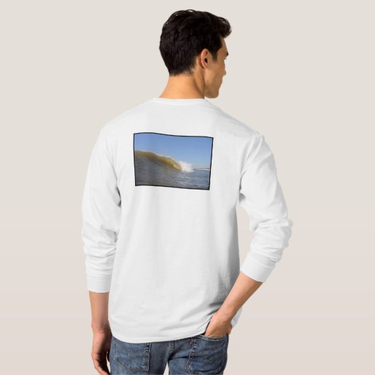 rechte Röhrenaufnahme T-Shirt (Schwarz voll)