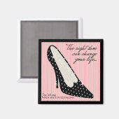 Rechte Shoe Magnet (Vorderseite/Rückseite)