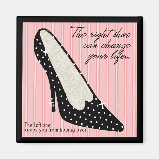 Rechte Shoe Magnet (Vorne)