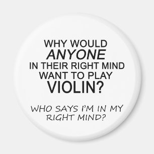 Rechte Sinnesvioline Magnet