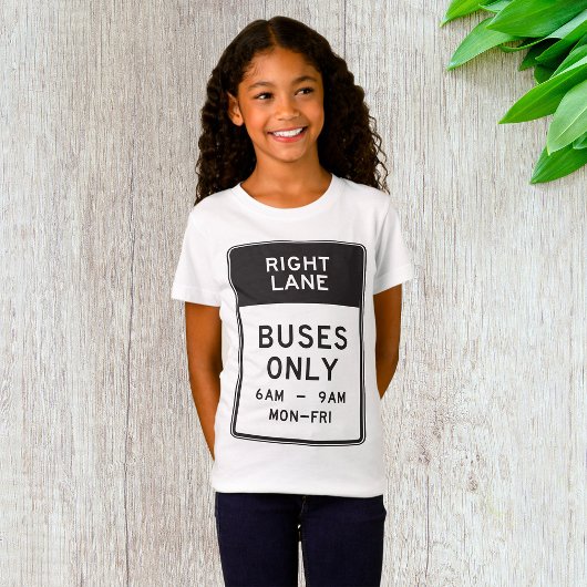 Rechte Straßenbahnen nur signieren T-Shirt