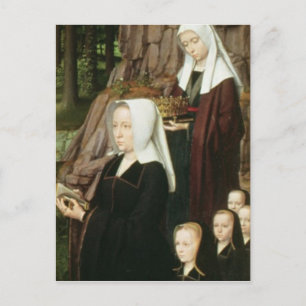 rechte Tafel des Jean de Trompes Postkarte