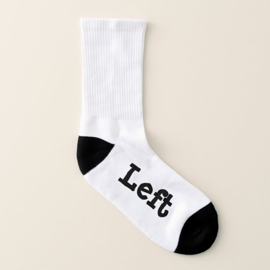 Rechte und links Socken (Links - Innen)