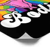 Rechte verbieten unsere Körper Uterus Middle Finge Poster (Ecke)