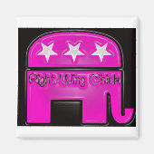 Rechte Wing Chick Magnet (Vorne)