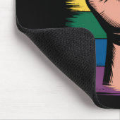 Rechte zur Unterstützung von LGBTQ durch Rainbow P Mousepad (Ecke)