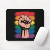 Rechte zur Unterstützung von LGBTQ durch Rainbow P Mousepad (Mit Mouse)