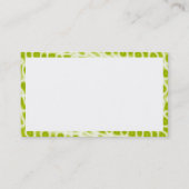 Rechteck - Abstrakt 080716(8) Visitenkarte (Rückseite)