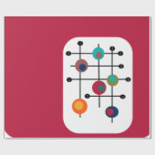 Rechteck aus dem Mittelalter Geschenkpapier (Flach)