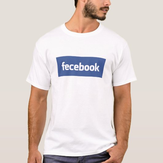Rechteck Fecebook T-Shirt (Vorderseite)