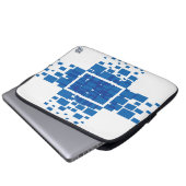Rechteck Laptopschutzhülle (Vorne Knopf)