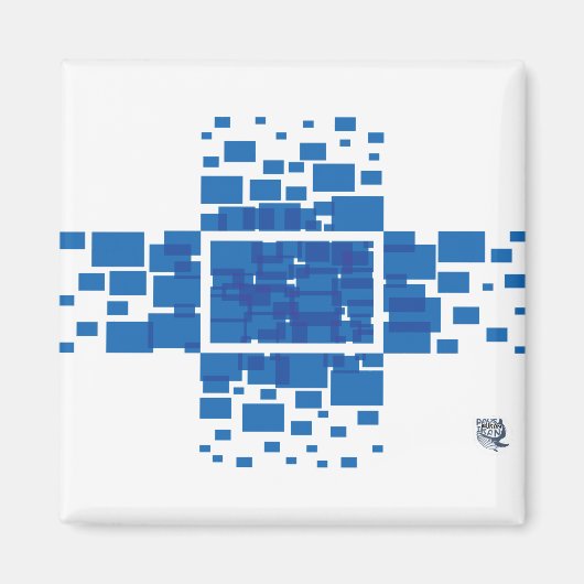 Rechteck Magnet (Vorne)