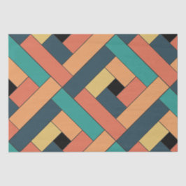 Rechteck-Muster (ver2) mit benutzerdefinierten Det Seidenpapier