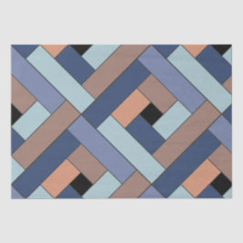 Rechteck-Muster (ver3) mit individueller Detailang Seidenpapier