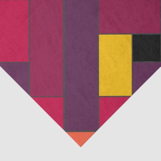 Rechteck-Muster (ver4) mit individueller Detailang Seidenpapier (Detail)