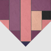 Rechteck Muster (ver5) mit individueller Detailang Seidenpapier (Detail)