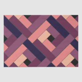 Rechteck Muster (ver5) mit individueller Detailang Seidenpapier