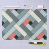 Rechteck-Muster (ver6) mit benutzerdefinierten Det Seidenpapier (Handwerk)