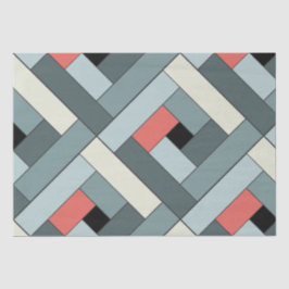 Rechteck-Muster (ver6) mit benutzerdefinierten Det Seidenpapier