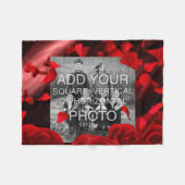 Rechteck oder Instagram Foto-kundenspezifische Fleecedecke (Vorderseite (Horizontal))