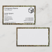 Rechteck - Rinde 03 Visitenkarte (Vorne/Hinten)