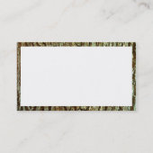 Rechteck - Rinde 03 Visitenkarte (Rückseite)