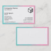 Rechteck - Soap Sandwich Visitenkarte (Vorne/Hinten)