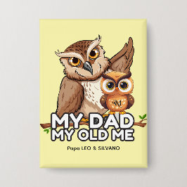 Rechteck-Taste : Mein Vater Mein altes Ich (gelb) Button