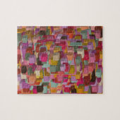 Rechteck- und Streifendesign in Multicolore Puzzle (Horizontal)