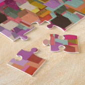 Rechteck- und Streifendesign in Multicolore Puzzle (Seite)