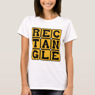 Rechteck, Vierseitiges Polygon T-Shirt