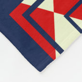 Rechtecke aus bunten Stücken. Trendnahtlose Pappe Fleecedecke (Ecke)