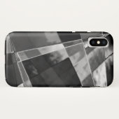 Rechtecke, eingearbeitet oder gestreckt, schwarz,  Case-Mate iPhone hülle (Rückseite (Horizontal))