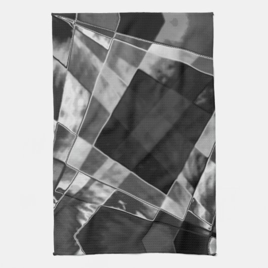 Rechtecke, eingearbeitet oder gestreckt, schwarz, geschirrtuch (Vertikal)