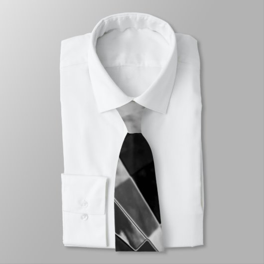 Rechtecke, eingearbeitet oder gestreckt, schwarz,  krawatte (Gebunden)