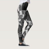 Rechtecke, eingearbeitet oder gestreckt, schwarz, leggings (Rechts)