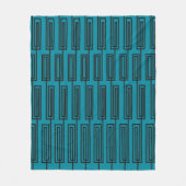 Rechtecke Fleecedecke (Vorderseite)