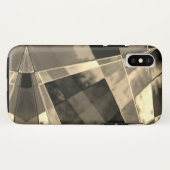 Rechtecke in Holz oder Beige geneigt? Case-Mate iPhone Hülle (Rückseite (Horizontal))