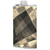 Rechtecke in Holz oder Beige geneigt? Flachmann (Links)