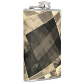 Rechtecke in Holz oder Beige geneigt? Flachmann (Rechts)