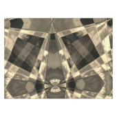 Rechtecke in Holz oder Beige geneigt? Tischdecke (Vorderseite (Horizontal))