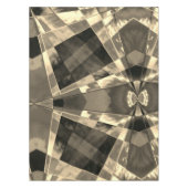 Rechtecke in Holz oder Beige geneigt? Tischdecke (Vorderseite)