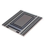 Rechtecke mit geometrischem Design Fliese (Seite)