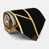 Rechtecke mit Gitterquadrat Krawatte (Gerollt)