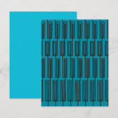 Rechtecke Mitteilungskarte (Vorne/Hinten)