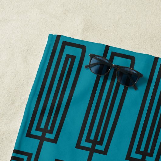 Rechtecke Strandtuch (Beispiel)