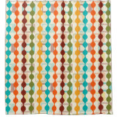 Rechtecke und Ketten Duschvorhang (Vorderseite)