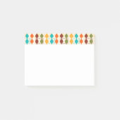 Rechtecke und Ketten Post-it Klebezettel (Vorderseite)