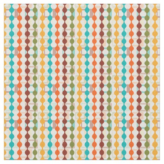 Rechtecke und Ketten Stoff (Nahaufnahme)